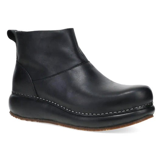 Klara Black Platform Boot
