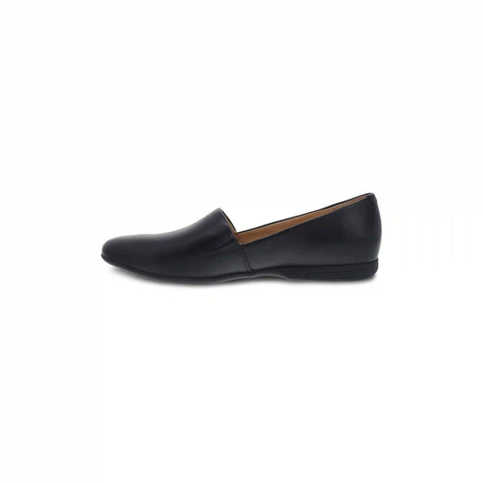 Larisa Wide Black Milled Nappa