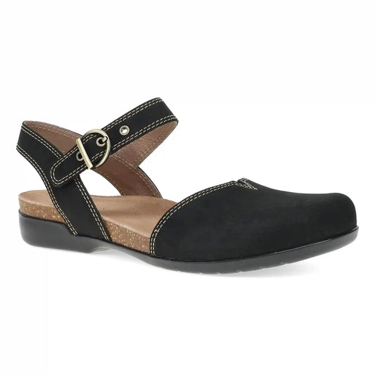 Rori Black Nubuck