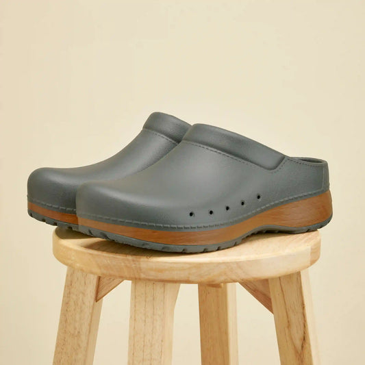 Kane Mens Grey Mule